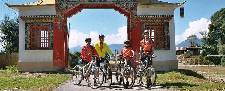 Radreise Sikkim Indien