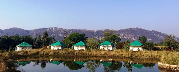 Öko Resort Aravalli Gebirge Rajasthan