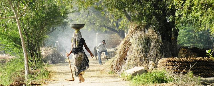Dorfleben Rajasthan