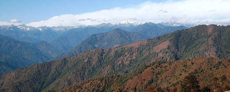 Arunachal Pradesh Tawang Trekking Berglandschaft