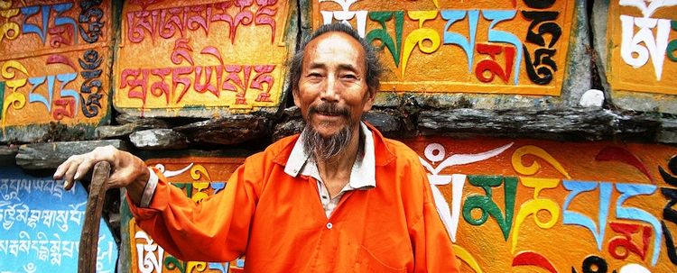 Sikkim Tashiding Mani Steinmetz Lama Sikkim Tashiding Mani Steinmetz Lama