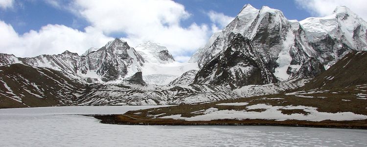 Gurudongma See Tibetisches Plateau Sikkim Gurudongma See Tibetisches Plateau Sikkim