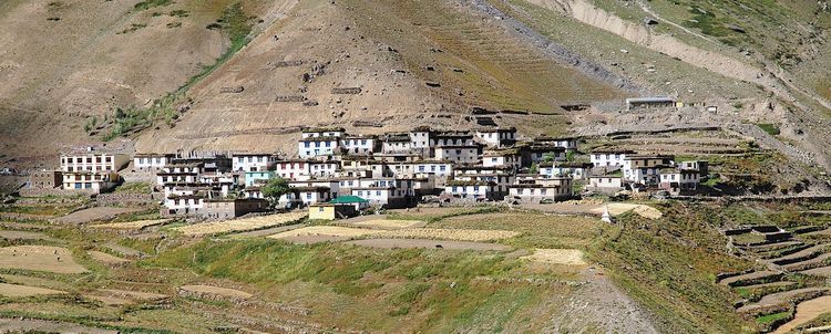 Spiti Himachal Pradesh Dorf