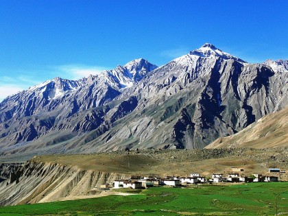 Himalayas viewed from Himachal Pradesh